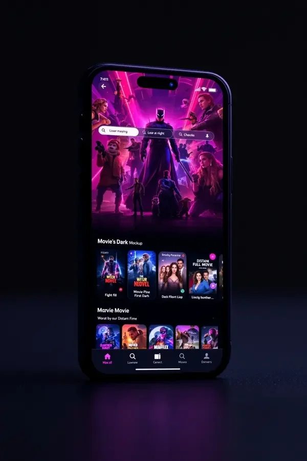 视频下载 APP 界面预览